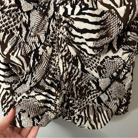 Aritzia Wilfred Veda Animal Print Mini Dress - Picture 3 of 9